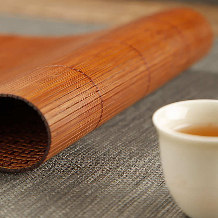 Bamboo lacquer master seat, Xiangyun tea seat, waterproof tea seat, tea mat, table flag, fabric tea set, placemat, tea ceremony accessories