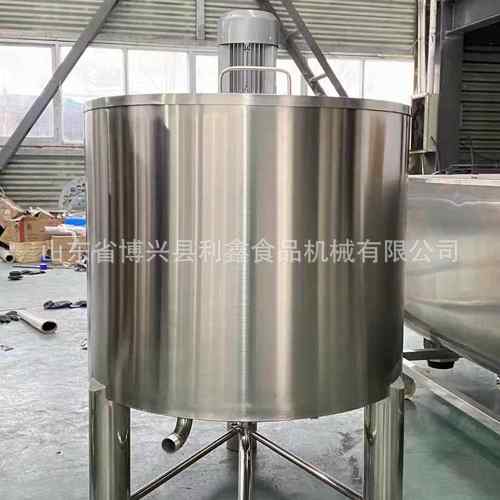 不锈钢搅拌罐食品搅拌罐储存罐不锈钢存储罐无菌水箱储酒罐储油罐 - 图1