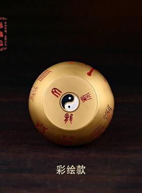 紫薇讳铜葫芦八卦开 口空心葫芦家居卧室玄关客厅平安招财摆件挂