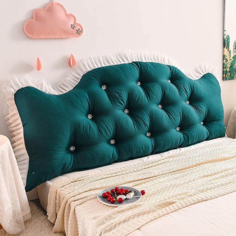 床头靠垫可爱公主靠背水晶绒靠枕双人大榻榻米软包可拆洗直发一件,淘宝优惠券,粉丝福利购,淘宝优惠卷