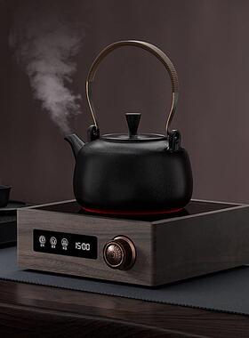 实木胡桃木充电式电动抽水器桶装纯净矿泉水自动吸取水桌面上水器
