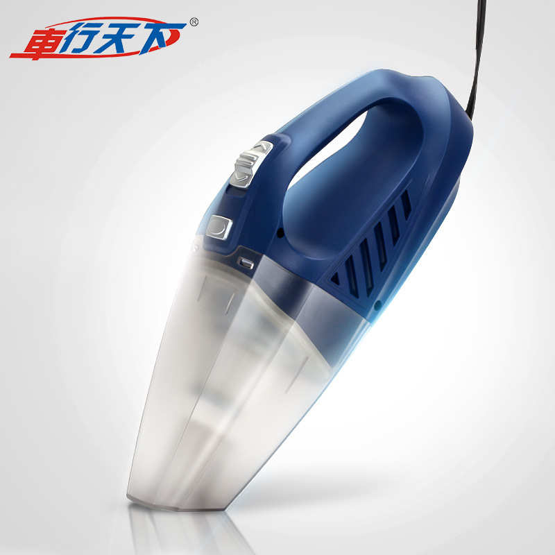 车载车用吸尘器12V 干湿两用大功率小型迷你便携汽车车内吸尘器 - 图0