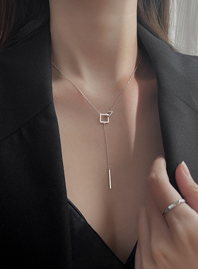 几何项链高级小众设计百搭项链