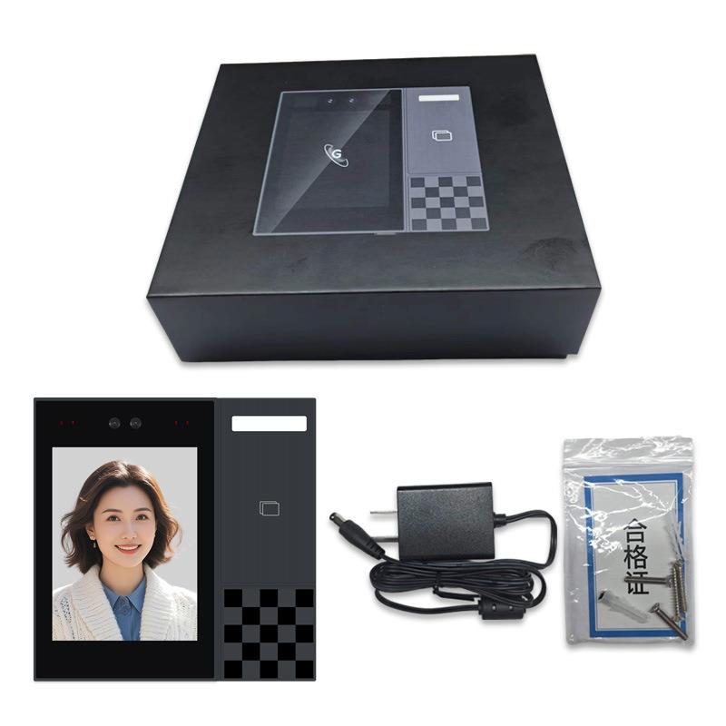Real face recognition access control and attendance machine card recognition capacitive touch office attendance and attendance machine ZF86C