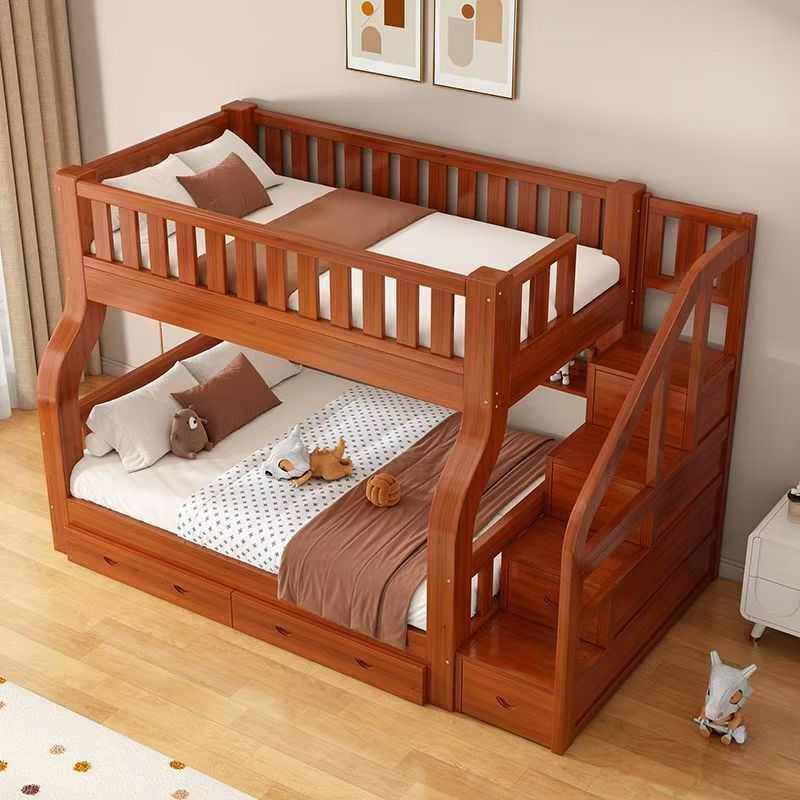 实木上下床高低双层床上下铺木床小户型多功能组合儿童两层子母床,淘宝优惠券,粉丝福利购,淘宝优惠卷