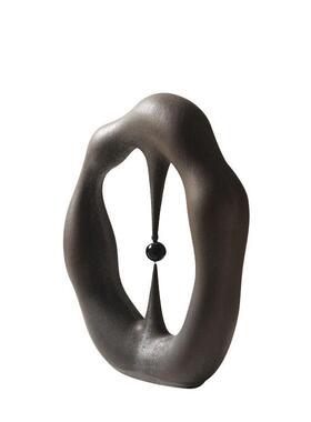 现代客PKD艺术几何抽象艺术圆圈摆件厅书面家居样桌板间售楼处房