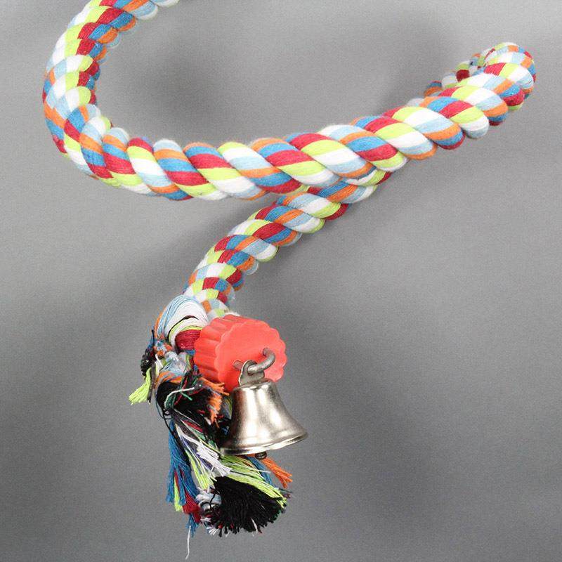 鹦鹉攀爬绳子 鸟玩具棉绳鹦鹉玩具用品 益智玩具梯子云梯秋千啃咬,淘宝优惠券,粉丝福利购,淘宝优惠卷