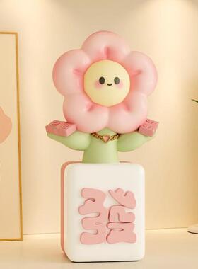 有摆钱花件台开业客厅茶几RIQ居桌面家装饰前品搬家摆件