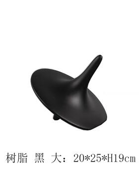 现代简约创意树脂几何摆件样板房售楼处桌面书架办公桌软装饰品