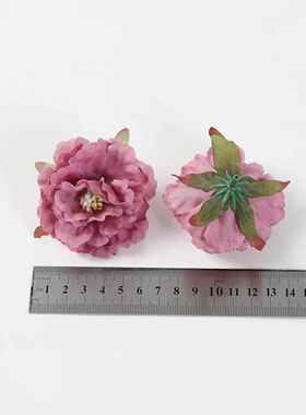 新款仿真牡丹花 手工花环装饰材料 绣球花婚庆引路花 绢花假花