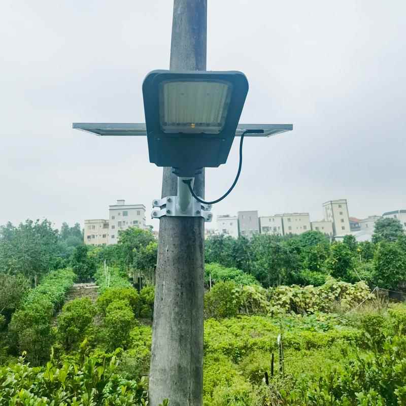 2020ED挂壁式太阳能L路灯工线程款户外防水高亮新农村院墙庭壁装 - 图2