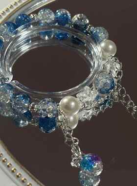 【日出时分】印象手链小众原创设计高级复古串珠手串轻奢闺蜜ins