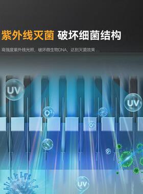 喜莱盛消毒柜紫外线臭氧消杀菌厨房收纳砧板刀具毛巾不锈钢消毒柜