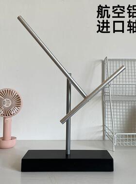 牛顿摆钢铁侠混沌摆永动机摆件旋转不停轻奢高档创意商务礼品家居