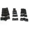 Factory direct supply dumbbell cutter right angle crescent trouser type tear cutter rubber plastic dumbbell cutter