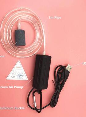 Aquarium Fish Tank Oxygen Air Pump Compressor Mute Portable