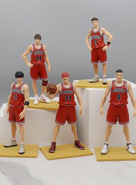 灌篮高手手办GK湘北队站姿款樱木花道流川枫三井寿动漫桌面摆件