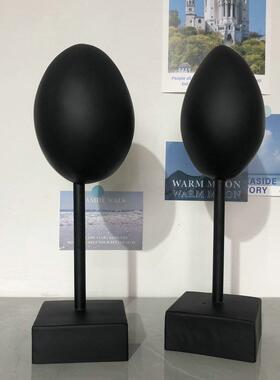 北欧创意数脂工艺品 抽象人物艺术人脸雕像摆件 家居客厅装饰摆件