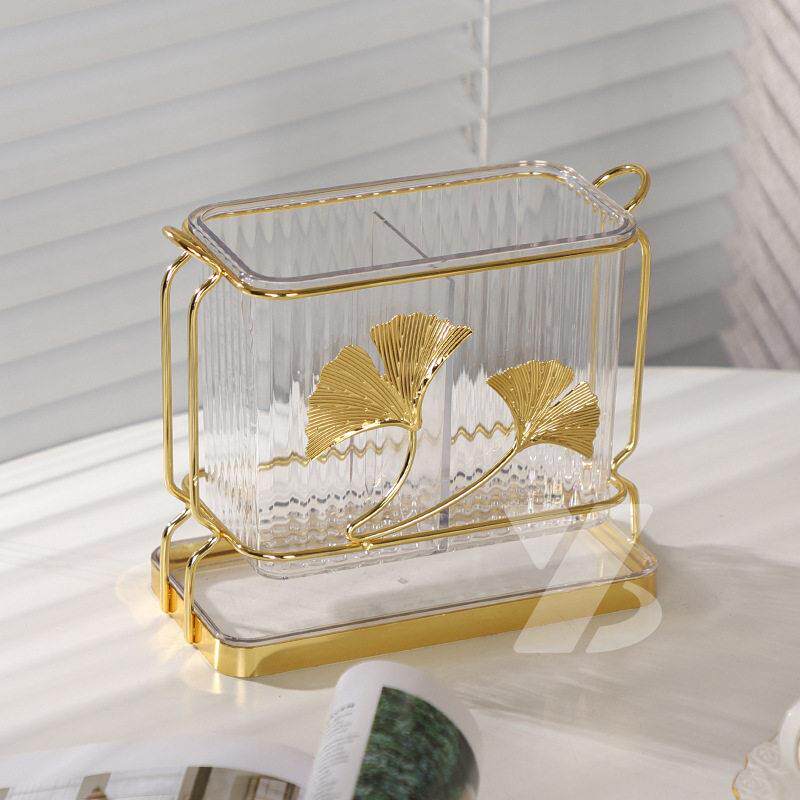 Chopstick storage box chopstick tube high-value chopstick cage holder kitchen household high-end tableware drain rack