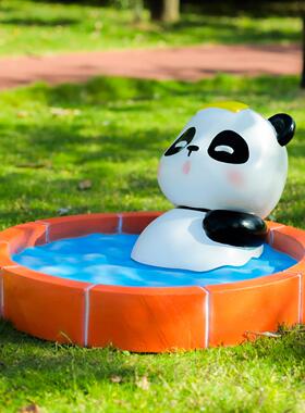 儿童游乐园户外卡通动物雕塑景区公园幼儿园草坪装饰造景庭院摆件