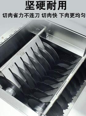 切鸡块机商用全自动小型剁砍鲜鸡鸭鹅鱼肉兔多功能切块切条机