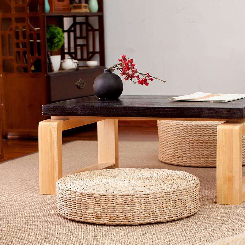 Source manufacturer, tatami bay window mat, Japanese futon mat, round straw futon, worshiping Buddha, meditation cushion