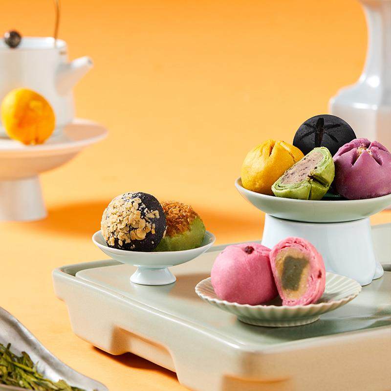 南宋胡记蛋黄荷花酥龙井茶酥杭州特产传统中式糕点点心零食礼盒装,淘宝优惠券,粉丝福利购,淘宝优惠卷