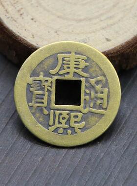 厂家铜钱黄铜铜钱五帝钱压门槛古钱币摆件古币五帝工艺品铜钱