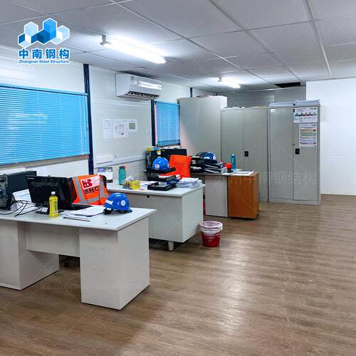 小型K式钢结构活动板房Prefabricatedhouse出口工程住宿临建箱房 - 图1