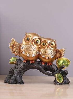 在女装节和父亲节给妈妈的100件礼物，可爱的猫头鹰客厅树脂桌面