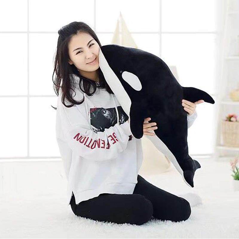 可爱黑虎鲸毛绒玩具公仔鲸鱼抱枕海豚布娃娃儿童礼品女生礼物,淘宝优惠券,粉丝福利购,淘宝优惠卷