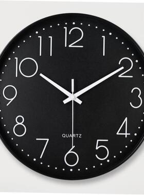 10 inches silent wall clock bedroom living room colorful