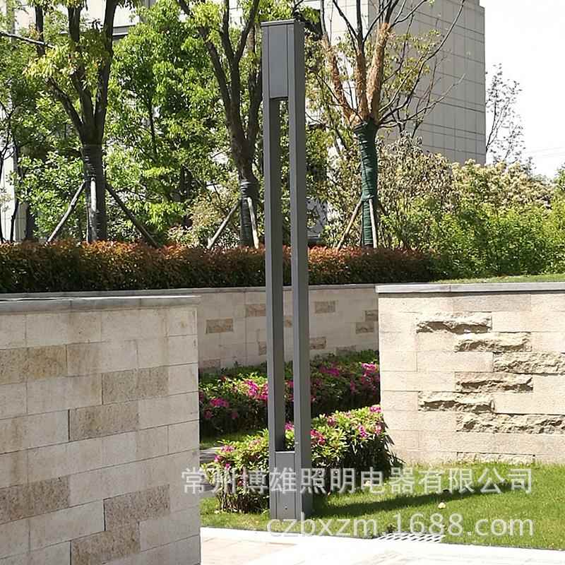 景观灯门灯防水LED方形灯柱广场别墅小区庭院灯路灯 - 图1