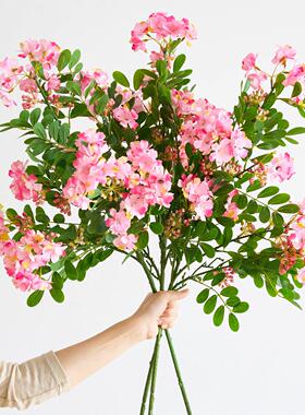 含笑花彷真花高级感逼真假花花束摆件客厅餐桌插花花艺装饰花摆设