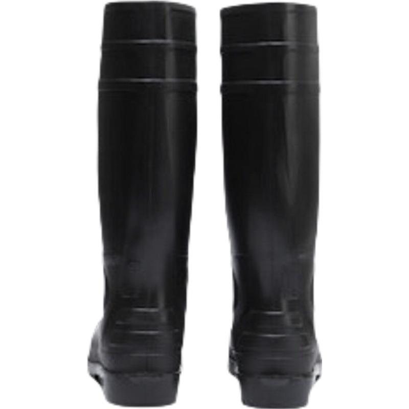 SL-299黑底双钢防化靴9c-m防COG水防滑耐磨耐3化学品腐蚀刺防穿 - 图0