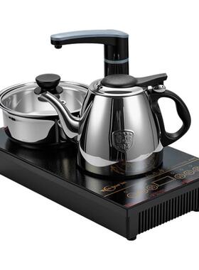 盈悦平板电磁泡茶炉茶桌电磁炉烧水壶家用嵌入式茶台泡茶平底快煮