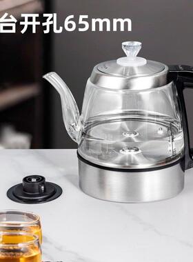一键全自动上水嵌入式岩板快煮壶茶台暗藏式电热烧水壶底部上水壶