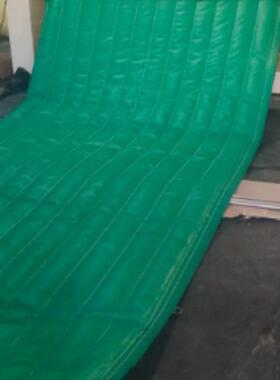 绿色防火防水棉被加厚岩棉阻燃工程棉被温室大棚桥梁桥墩国标棉被