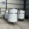 Vertical juice stainless steel storage tank grape juice storage equipment normal pressure sealed liquid storage tank