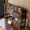 Desktop storage rack hole board bookshelf student desk multi-layer storage rack computer desk vertical layered organizing rack