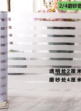 磨砂玻璃办公室防撞条软装墙贴