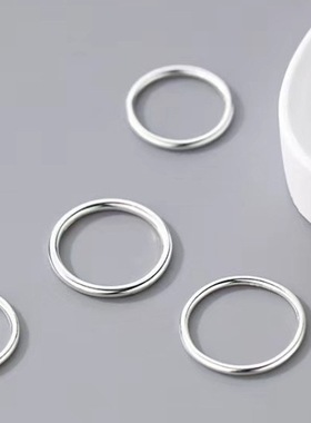 古法传承光面戒指越南沙金指环