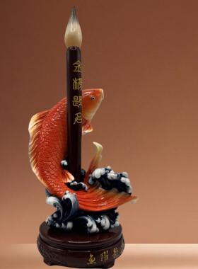 鲤鱼跃龙门金榜题名开 业升学乔迁办公室家居摆饰装饰好礼物品