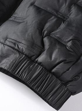 Q 39961 hooded men's cotton coat 加绒加厚连帽士棉服