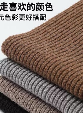 韩国秋柔软毛线围巾百搭保暖披肩