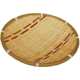Handmade bamboo weaving products Bamboo sieve bamboo basket storage basket Fruit plate Dessert tray Farmhouse woven round winnowing basket