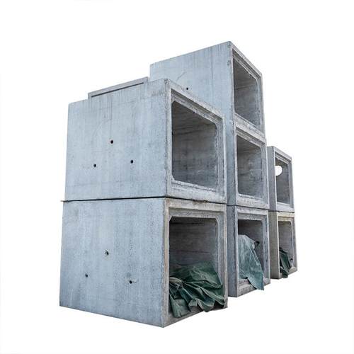 混凝土箱涵混凝土模块化矩形顶管预制水泥综合管廊钢筋混凝土箱涵 - 图3