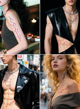 Halloween vascular tattoo sticker万圣节血管纹身贴 纹身贴纸