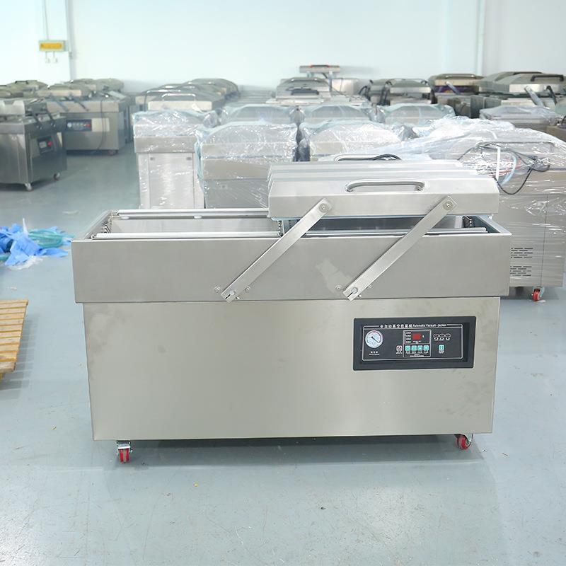 牌600双室倾斜真空包装机泡椒凤爪熟食密封延长打包封口机 - 图0
