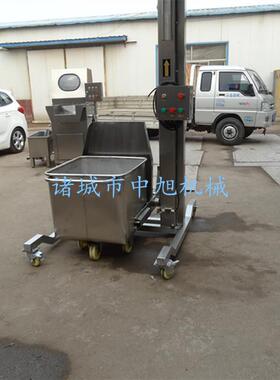 诸城市中旭食品机械厂家生产螺杆提升机上料机滚揉机配套可定制